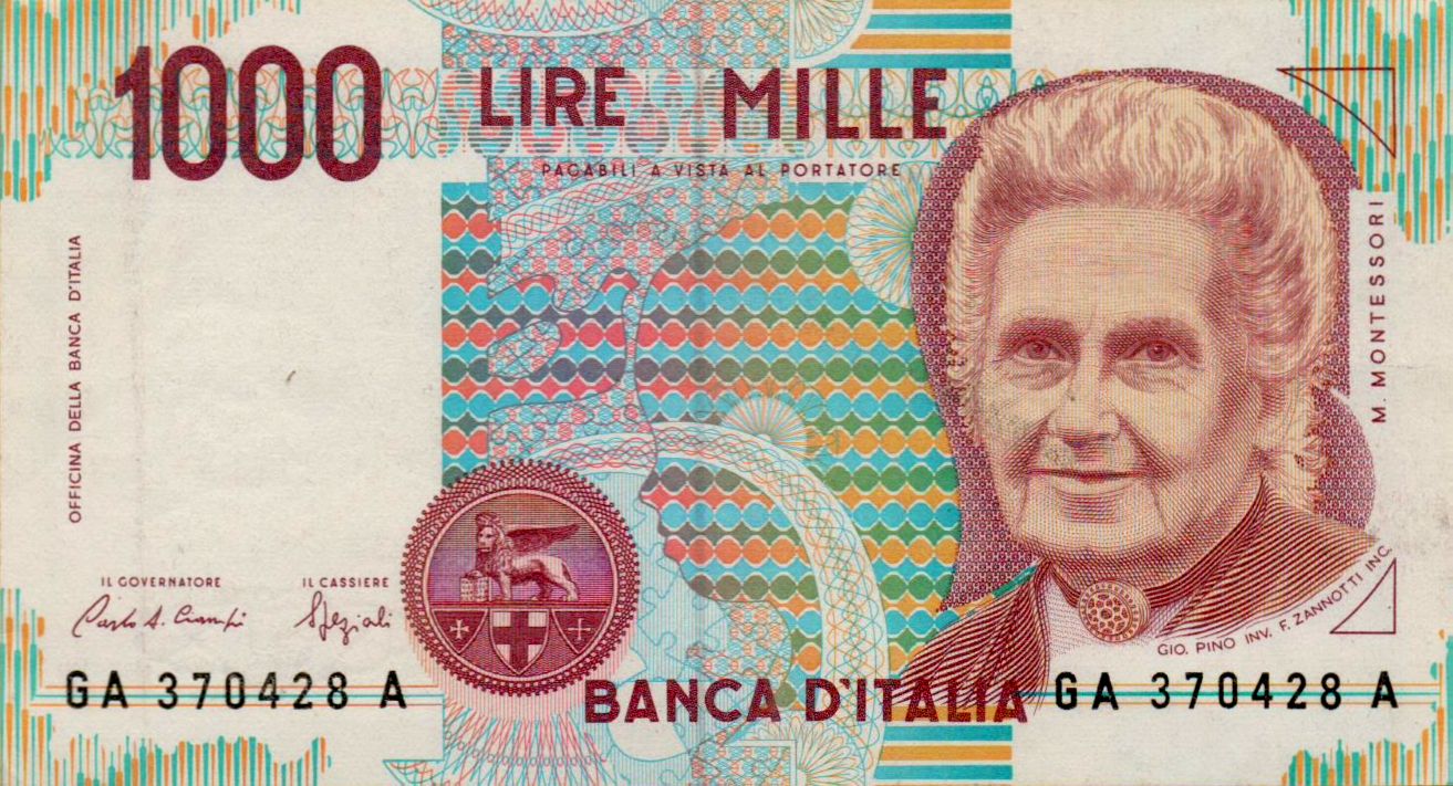 Italy 1000 1990 VF P-114/a